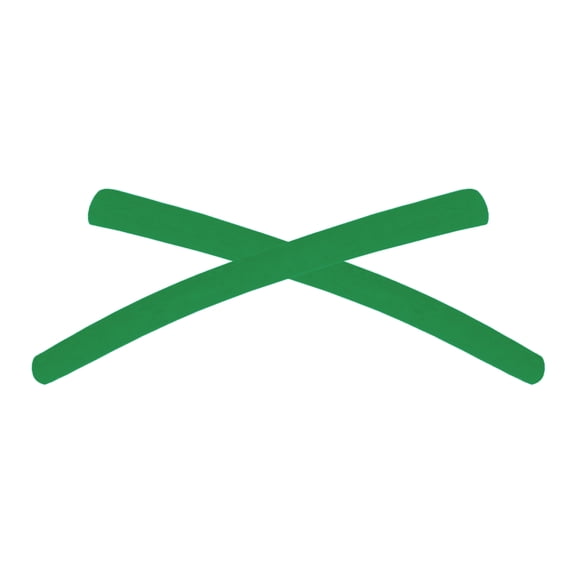 Vonxyz Deep Green Earsocks Replacement for Oakley Metal Plate OX5038 Glasses