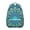 Greenish-blue-3, variant on Trippy Geometric School Backpack - Waterproof & Durable Bookbag for Teens, Spiritual Mandala Design, Ergonomic Spinal Support & Organized Compartments