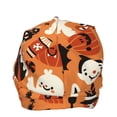 thumbnail image 4 of Salouo Halloween 2 Print Unisex Beanie Hat,Knitted Baggy Skull Cap Winter Warm Hats Beanie Sleep Hats Cancer Headwear Caps for Women & Men 1 Pieces, 4 of 7