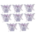 thumbnail image 3 of 8 cajas de regalo con forma de mariposa, ligeras y prácticas, para hacer tú mismo. Violeta claro, 3 of 7