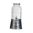 thumbnail image 4 of Abbracc Glass Beverage Barrel Dispenser 6L Clear Juice Pitcher for Dining Table Home B, 4 of 9