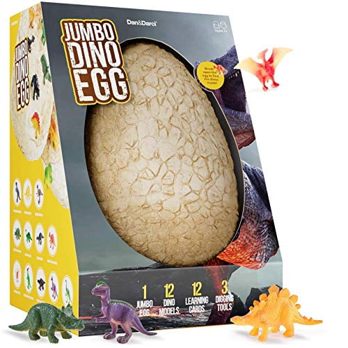 Dig a Dozen Dino Egg Dig Kit - Easter Egg Dinosaur Toys for Kids 