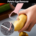 thumbnail image 5 of Pelador y rallador de ensalada de kiwi y papaya, herramienta de cocina de acero inoxidable para verduras, 5 of 5