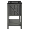 thumbnail image 6 of Modway Steam 24" Bathroom Vanity in Gray Black, 6 of 10