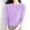 Light Purple, variant on Womens Casual Long Sleeve Crew Neck Sweaters Pullover Loose Womens Blue Sweaters Warm Fall Sweater Women