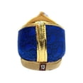 thumbnail image 4 of Blue Mojari for Indian Mens Ethnic Jutti and Sherwani Shoes for Wedding, 4 of 5