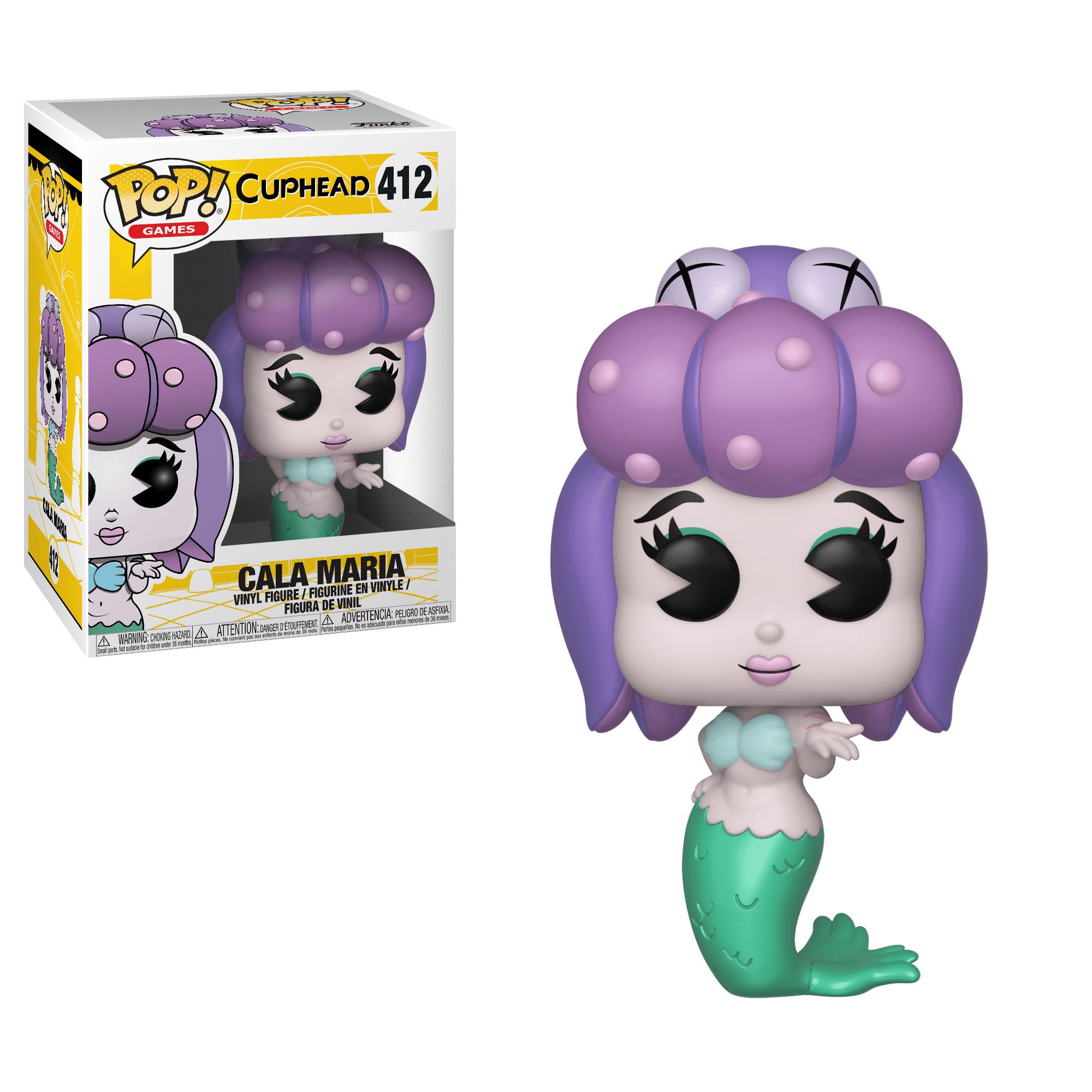 Funko POP! Games: Cuphead S2 - Cala Maria - Walmart.com