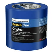 ScotchBlue Original Multi-Surface Painters Tape, Blue, 1.41 inches x 60 yards, 3 Rolls