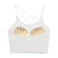 thumbnail image 7 of Fshion Summer Plus Size Bras for Women Hanging Neck Beautiful Back Suspender With Chest Pad Tube Top Bottom Wrap Top, 7 of 7