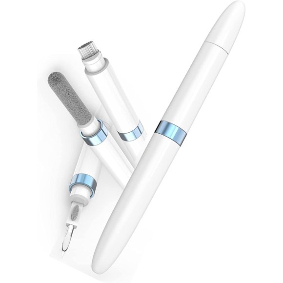 Jinsinto Earbuds Cleaning Pen 4 in 1 Multi-Function Airpod Cleaner Kit Soft Brush for Earphones Charging Box Accessories, Computer, Camera and Mobile Phone