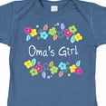 thumbnail image 4 of Inktastic Omas Girl Bright Flowers Girls Baby Bodysuit, 4 of 5