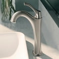 thumbnail image 2 of KRAUS Arlo Spot-Free all-Brite Brushed Nickel Single Handle Vessel Bathroom Faucet with Pop Up Drain, 2 of 12