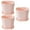 B, variant on Riforla Pots for with Saucers Indoor Set of 3 Planters Modern Flower Pot with Hole for All House Herbs Flowers and Seeding Nursery Flower Pots A