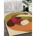 thumbnail image 2 of Ahgly Company Indoor Rectangle Patterned Yellow Orange Area Rugs, 5' x 7', 2 of 6