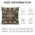 thumbnail image 6 of HENGT William Morris Vintage Floral Throw Pillow Covers Home Art Deco Pillowcase Square Pillow Case Cushion Cover for Bed Sofa Living Room Car Indoor and Outdoor 2 pcs, 6 of 6