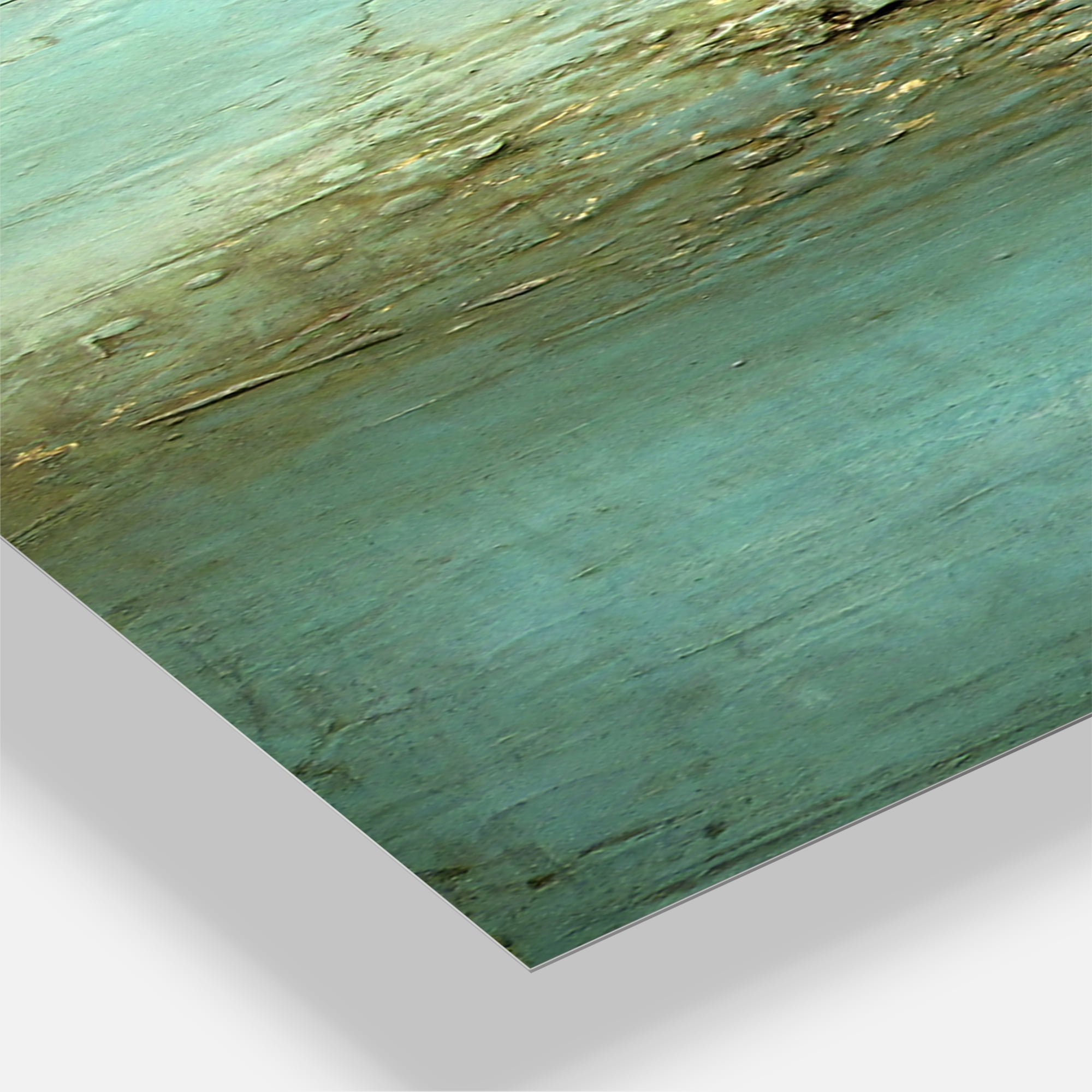 Designart 'Rocky Shoals' Oversized Modern Wall Clock