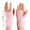 thumbnail image 2 of STAOEDU 2 Pack Copper Wrist Brace Support for Carpal Tunnel, Pain Relief, Arthritis, Tendonitis, Adjustable Wrist Braces Compression Wraps Both Hands, Fit for Men and Women, Pink, 2 of 4