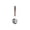 B, variant on Measuring Spoon, Stainless Steel Coffee Seasoning Spoon, Pear Wood Handle Utensil, Precision Measuring Tool For Coffee Milk Powder Spice Dispensing