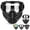 Clear, variant on A Full-face Goggle with Removable Face Mask, Adjustable Motocross Eyewear for Riding and Cutting,UV-Resistant, Dustproof, HD Anti-Fog Lenses