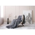 thumbnail image 4 of L-Baiet 3687-TB GREY 50 x 60 in. Embossed Throw Blanket, Grey - 100 Percent Polyester, 4 of 5