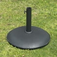 thumbnail image 3 of Outsunny 20" 55 lb Outdoor Patio Round Minimalist Cement Umbrella Stand Base, 3 of 9