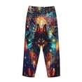 thumbnail image 7 of Fotbe Mystic Wolf Dreamcatcher Women's Pajama Pants,Sleepwear Pants,Pj Bottoms Drawstring And Pockets-Large, 7 of 7