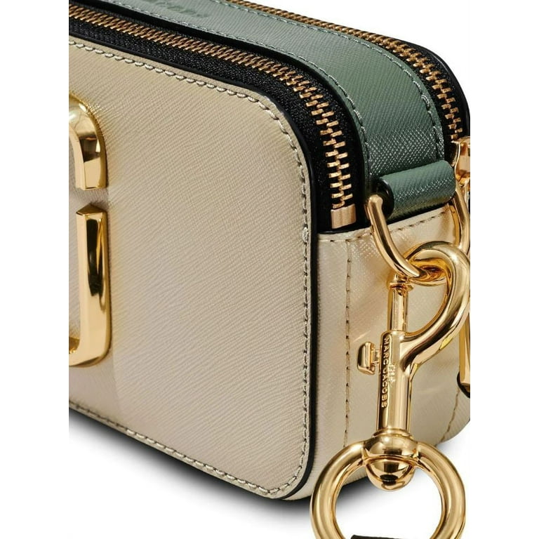 Marc Jacobs Women's Snapshot Camera Bag, Silver Sage Multi