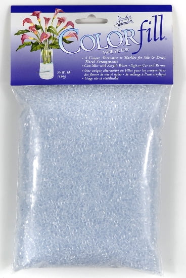 Colorfill Vaser Filler 1 Lb Bag Of Clear Vase Filler Contains 2 1