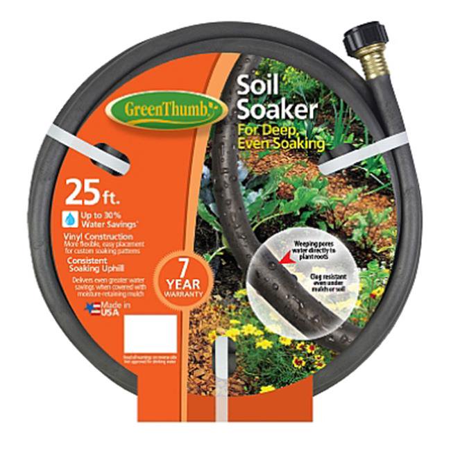 Green Thumb 103025 Soil Soaker Hose, Vinyl, 25Ft. Quantity 1