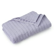 Mainstays Performance Textured Bath Towel - Iris Whisper