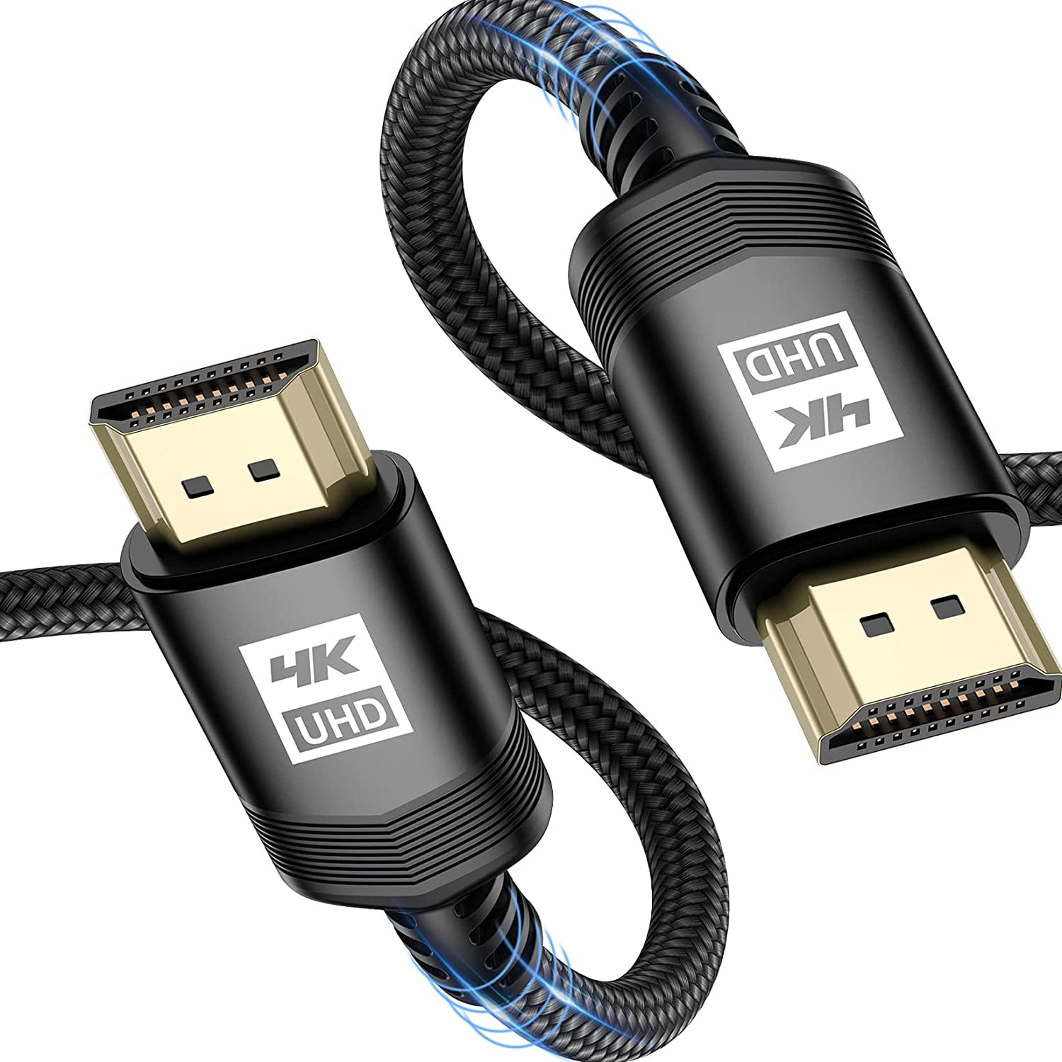 HDMI Cables 2.1, 18Gbps 4K Ultra High Braided HDMI Walmart.com