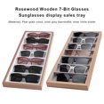 thumbnail image 4 of mmirethe 7 Grids Glasses Display Tray Cases Displaying Organizer Storage Box Sales Counter Showcase Organization Gray, 4 of 7