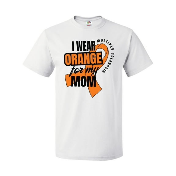 Inktastic I Wear Orange For My Mom Multiple Sclerosis Awareness T-Shirt