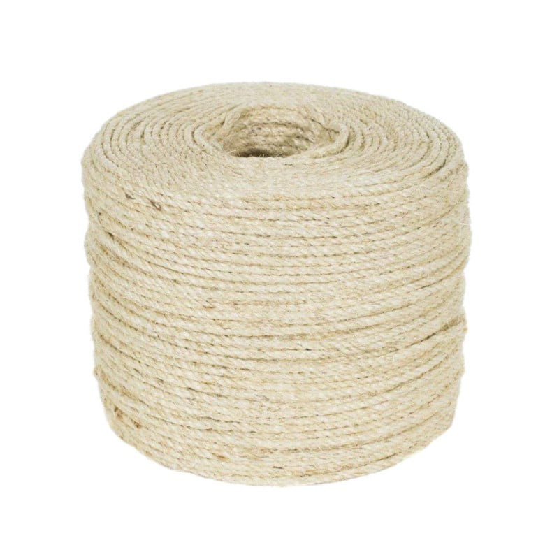 Cat Scratching Post Replacement, Sisal Rope for Cats, Natural Fiber Dye Free - Walmart.com