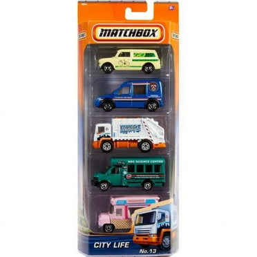 Matchbox Adventure Fleet Vehicles 5-Pack Assortment