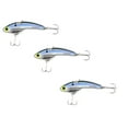 thumbnail image 1 of SteelShad Original - 3/8 oz - Kentucky Shad - 3 Pack - Lipless Crankbait for fresh water & salt water Fishing - Long Casting Bass Lure Perfect for Bass, Pike, Musky, Walleye, Trout, Salmon and Striper, 1 of 5