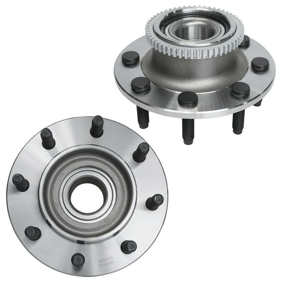 Detroit Axle - RWD Front Wheel Bearing Hubs for 2000 2001 2002 Dodge Ram 2500 3500 Replacement Wheel Bearing Hubs Assembly
