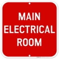thumbnail image 1 of Main Electrical Room Sign,, 1 of 8