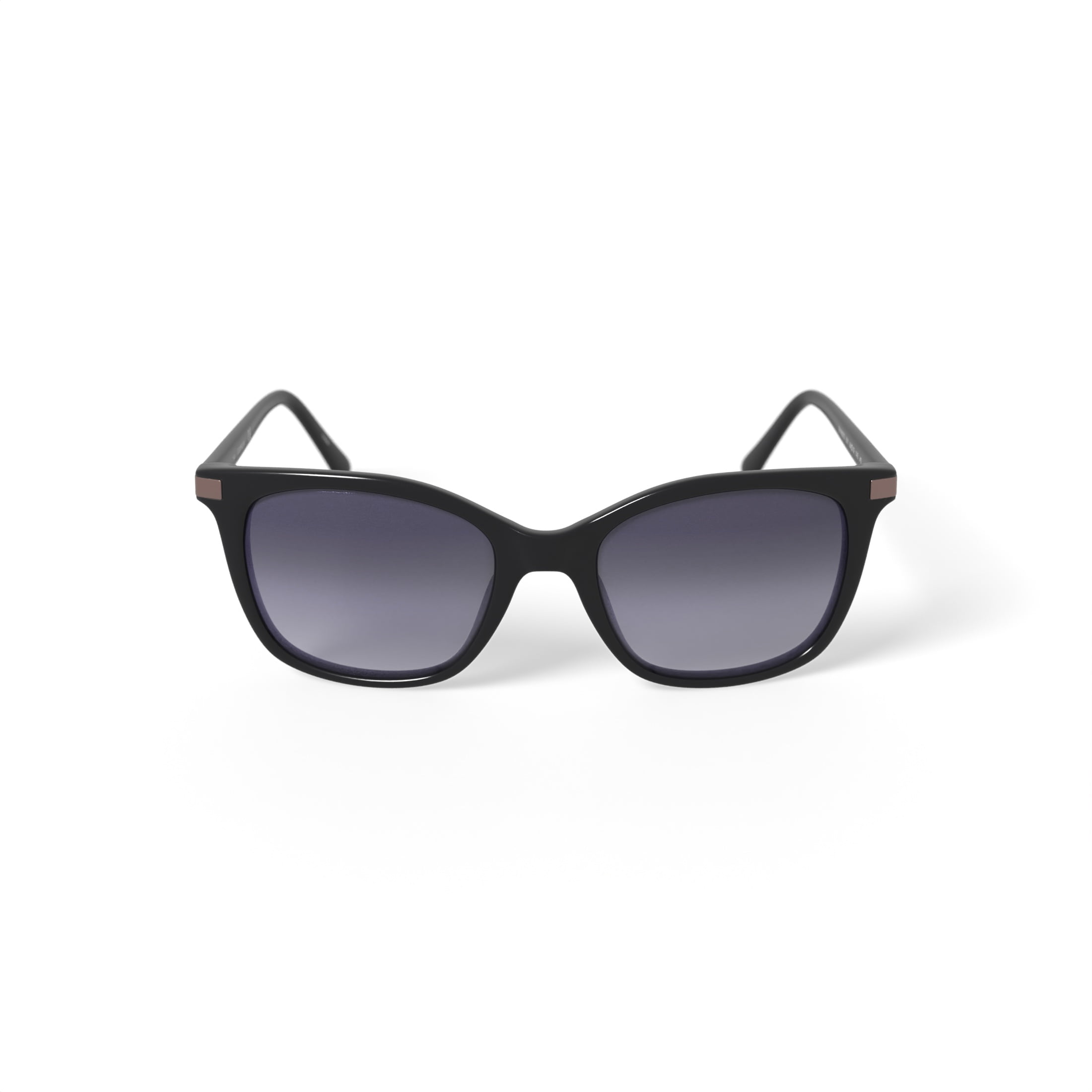 Calvin Klein Women’s Rx'able Fashion Sunglasses, CK19527SG, Black, 54-19-140, with Case