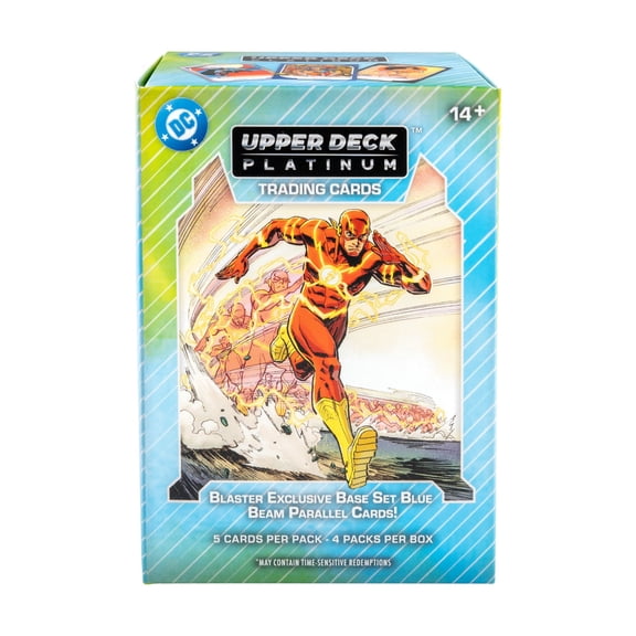 Collectible 2026 Upper Deck DC Platinum Trading Card Blaster Box