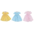 thumbnail image 3 of Ropa de muñeca Hugo Vestido de muñeca amarillo, 3 of 9