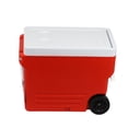 thumbnail image 2 of Glacière Roulante 32L Grande Capacité Portable Isolée avec Roues pour Camping Extérieur Voiture, 2 of 7