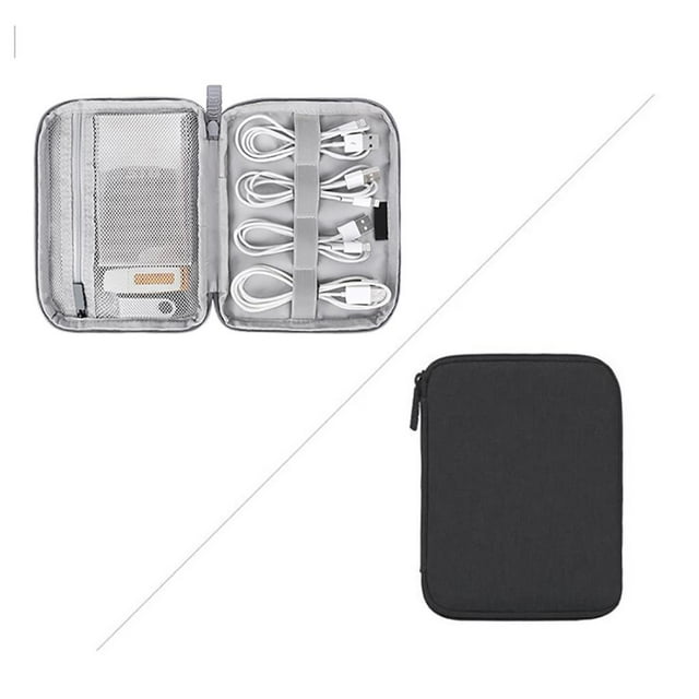 VONKY Mini Electronic Organizer Travel Universal Cable Organizer Electronics Accessories Cases for Cable Charger USB Card