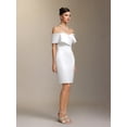 thumbnail image 3 of Vestido Bellabarnetten Ursula con hombros descubiertos y cruzados, 3 of 6
