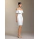 thumbnail image 3 of Vestido Bellabarnetten Ursula con hombros descubiertos y cruzados, 3 of 6