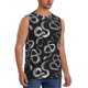 thumbnail image 2 of Fotbe Snake Men's Camiseta sin Mangas Estampada para Hombres, Playera Casual para Gimnasio, Entrenamiento, Playa-Large, 2 of 7