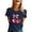 Navy, variant on Women's T-Shirts Basic Tops Cherry Graphic Summer Short Sleeve Slim Fit Gift Clothes