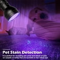 thumbnail image 4 of 2-Pack UV Flashlight Black Light, 51 LED 395nm Ultraviolet Flashlight Blacklight, Pet Urine Detector Light for Dog and Cat Urine, Pet Stains, 4 of 8