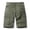 Army Green, variant on kosheko Mens Cargo Casual Shorts, Army Green Vintage Washed Fabric, Multi Patch Pockets for Retro Workwear Daily Fashion Black XXXXXL(44码)
