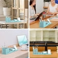 thumbnail image 5 of INTIGE Multifunctional Pen Holder for Desk, 6 Piece Mesh Desk Organizer set for Office Organization with Mail Organizer, Letter Phone Holder, 5 of 6